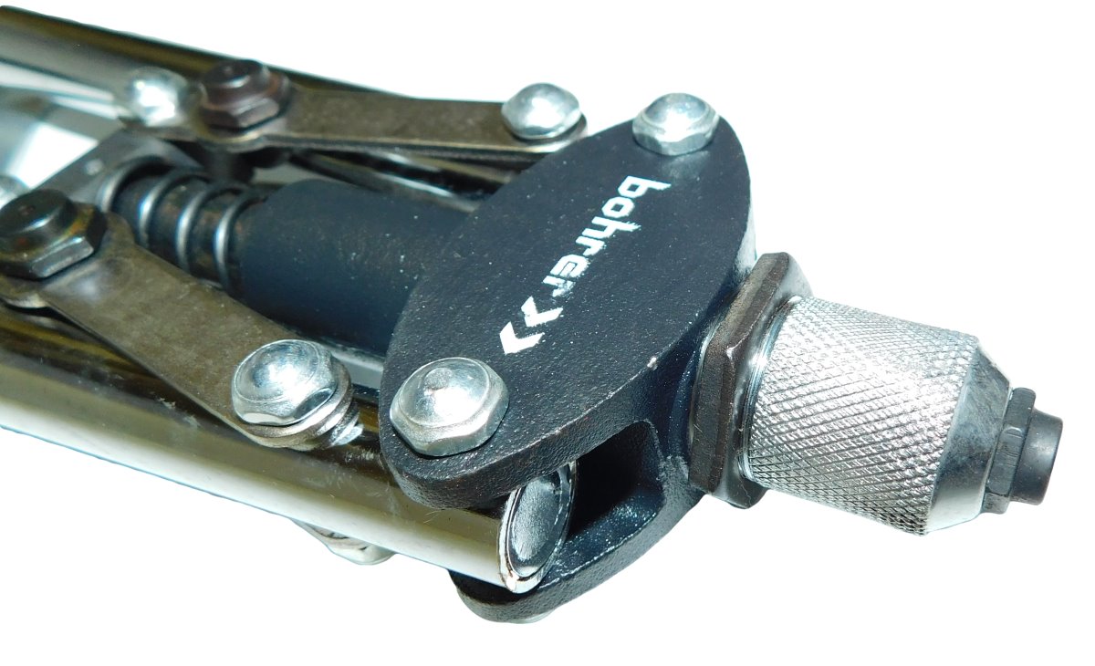 изображение Заклёпочник Bohrer 430 мм силовой с удлиненными обрезиненными рукоятками