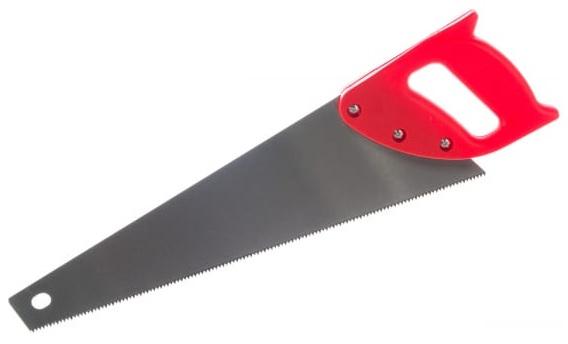 изображение Ножовка 500мм прямой зуб 6TPI с пластмассовой ручкой Top Tools (10А650)
