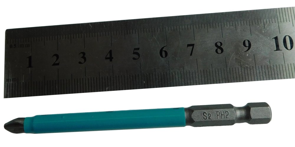 изображение Бита Ritter WP PH 2x90 мм магнитные (сталь S2) (1 шт. в блистерной упаковке)