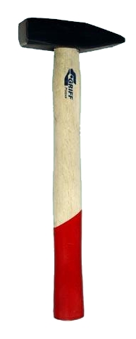 изображение Молоток 600 г. квадратный боек с дер. эргономичной ручкой GS (HL0002)