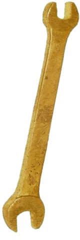 изображение Ключ рожковый 10х12 из сплава ВБ-З (Б)