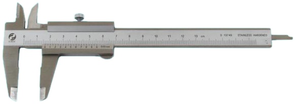 изображение Штангенциркуль 0-125 ШЦ-I (0,05) моноблок с глубиномером (Шан 140-515S) нерж. сталь