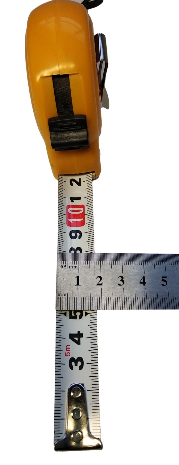изображение Рулетка MosTek измерительная Optima 5мх19мм (с фиксатором)