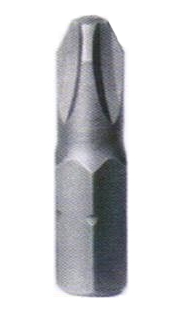 изображение Биты крестовые РН0х 25мм CrV DIN3126 хвостовик С1/4 в упаковке 10 шт.