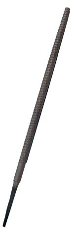 изображение Рашпиль круглый 250мм сталь У7 остроносый