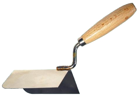 изображение Кельма угловая наружная 80х60х60 мм с деревянной ручкой