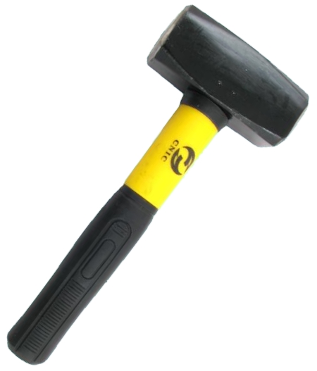 изображение Кувалда 1,0 кг с фиберглассовой ручкой (HL0018)