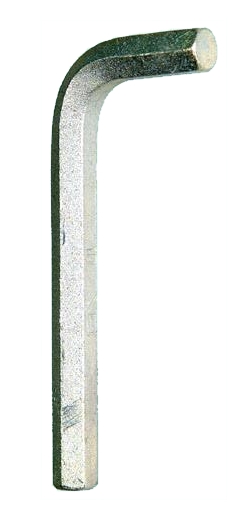 изображение Ключ Шестигранный 10,0мм L222х40мм CrV никель