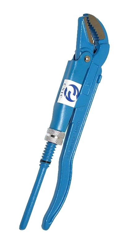 изображение Ключ Трубный КТР-0 (1/2") губки под углом 45 град. синие, шлифован. губ. (BTPO905)