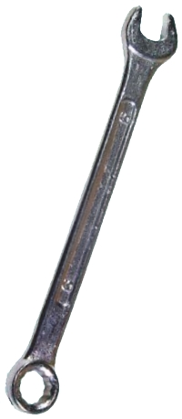 изображение Ключ Рожковый и накидной 10мм хром-ванадий (сатингфиниш) # 8411
