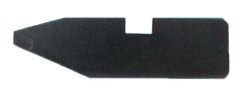 изображение Резец Вставка сеч. 8х7х40мм оснащенная гексанитом-Р (композит01), правая со скошенным хвостовиком