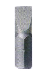 изображение Биты шлицевые SL 4,0х0,8х 25мм S2 DIN3126 хвостовик С1/4 в упаковке 10 шт.