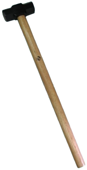 изображение Кувалда 5,0 кг с ручкой L=990мм кованая шестигранная (HL0038)
