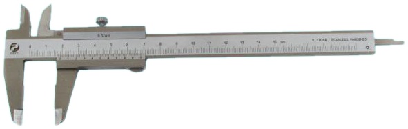 изображение Штангенциркуль 0-150 ШЦ-I (0,02) моноблок с глубиномером (Шан 140-120S) нерж. сталь